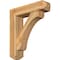 Ekena Millwork Legacy Craftsman Rough Sawn Bracket w/ Offset Brace, Western Red Cedar, 8"W x 32"D x 36"H BKT0806X32X36LEC04RWR - alternate 1